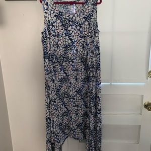Jessica London size 24 floral midcalf length dress